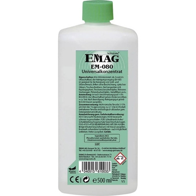 EMAG EM-080 - жидкий концентрат для ультразвуковых моек, 500 мл | EMAG Technologies (Германия)