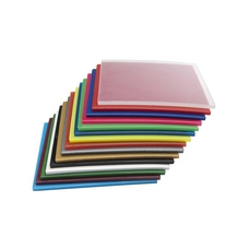 Erkoflex color - термоформовочные пластины, ассорти, 125×125 мм, 15 шт.