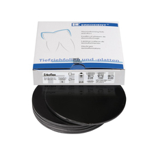 Erkoflex color - термоформовочные пластины, цвет глубокий черный, диаметр 125 мм, 5 шт.