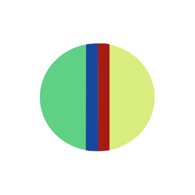 Erkoflex multicoloured - термоформовочные пластины, четырехцветные, диаметр 120 мм, 1 шт. | Erkodent (Германия)