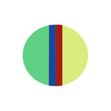 Erkoflex multicoloured - термоформовочные пластины, четырехцветные, диаметр 125 мм, 1 шт.