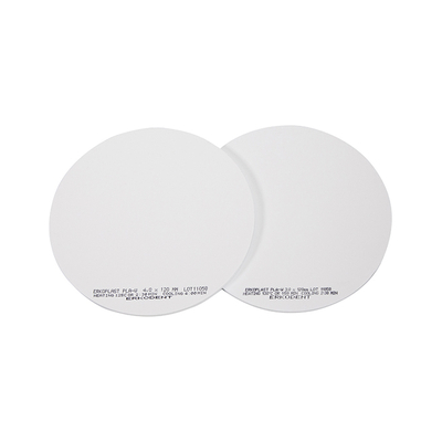 Erkoplast PLA-W - термоформовочные пластины, цвет белый, диаметр 120 мм, 10 шт. | Erkodent (Германия)