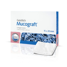 Mucograft - мембрана коллагеновая защитная биорезорбируемая, 15х20 мм