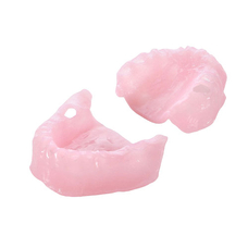 E35G  – сменные десны для фантомной челюсти, эластичные, розовые