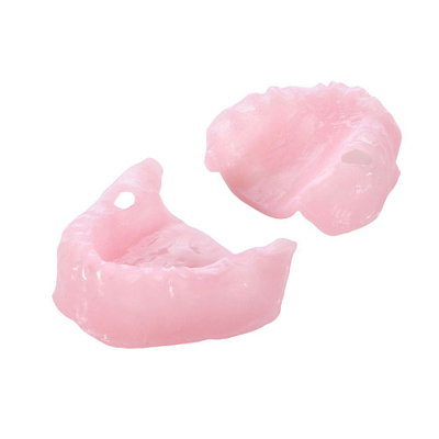 E35G  – сменные десны для фантомной челюсти, эластичные, розовые | GF Dental (Италия) 