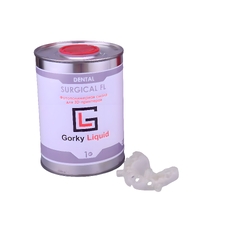 Gorky Liquid Dental Surgical FL SLA - фотополимерная смола для хирургических шаблонов, цвет полупрозрачный, 1 кг