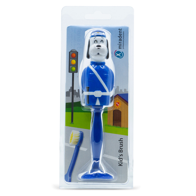 Kid’s Brush Собачка Bill - детская зубная щетка с защитным футляром, синяя | Hager & Werken (Германия)