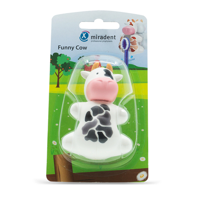 Funny Cow (Kорова) - гигиенический футляр для зубных щёток с дверками-защёлками | Hager & Werken (Германия)