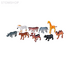 Miratoi №4 Зоопарк - мотивационный набор игрушек из фигурок различных диких животных, 100 шт. | Hager & Werken (Германия)