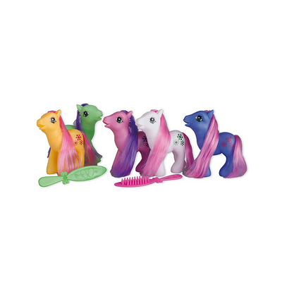 Miratoi №15 Мини-пони - мотивационный набор игрушек: пони с расческой для гривы | Hager & Werken (Германия)