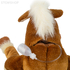 Putzi-Petz Horse Jimmy - наручная игрушка с челюстью-типодонтом конь Джимми | Hager & Werken (Германия)