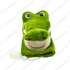 Putzi-Petz Крокодил - перчаточная кукла в виде крокодила с челюстью-типодонтом | Hager & Werken (Германия)