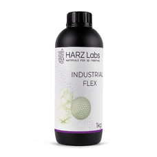 HARZ Labs Industrial Flex - фотополимерная смола для промышленного использования, цвет прозрачный, 1 кг