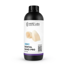 HARZ Labs Dental Sand PRO - фотополимерная смола, цвет A1-A2, 1 кг