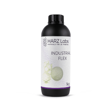 HARZ Labs Industrial Flex - фотополимерная смола для изготовления функциональных моделей, натуральный цвет, 1 кг
