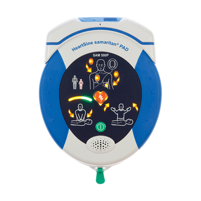 SAM 500Р - полуавтоматический наружный дефибриллятор с функцией CPR Advisor | Heartsine (Великобритания)