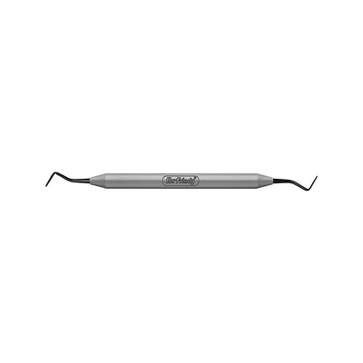 TNMASS2 - нож эмалевый Massironi, двухсторонний, изогнутый, 1,5 мм, с гладкой ручкой | Hu-Friedy (США)