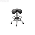 Т11-В - эргономичный стул-седло с кольцом-опорой для ног, черный полиуретан, высота 600-840 мм | ДМ (Россия)