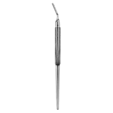 HSB 809-16 - ручка для скальпеля круглая, изогнутая, длина 160 мм