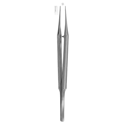 HSC 267-15 - пинцет анатомический микрохирургический, зубчики 1х2, длина 155 мм | Karl Hammacher GmbH (Германия)
