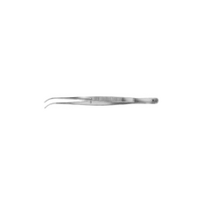 HSC 239-12 - пинцет хирургический Semken, 1:2 Haken, изогнутый, 120 мм