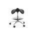 Ergo MA01 - эргономичный стул-седло, черный полиуретан | Медтехника (Россия)