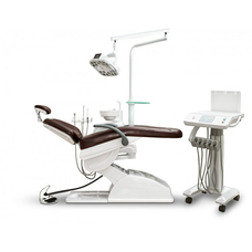 AY-A 3000 Cart - стоматологическая установка с нижней подачей инструментов и подкатным столом врача