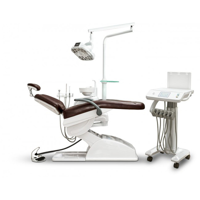 AY-A 3000 Cart - стоматологическая установка с нижней подачей инструментов и подкатным столом врача | Anya (Китай)