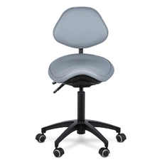 Mercury Black - эргономичный стул-седло со спинкой