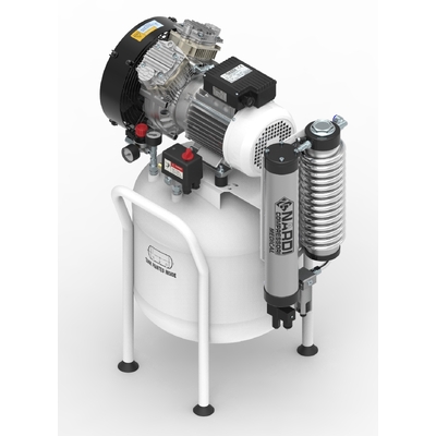 EXTREME 2D 50L - безмасляный компрессор без кожуха, с ресивером 50 л | Nardi Compressori S.r.l. (Италия)