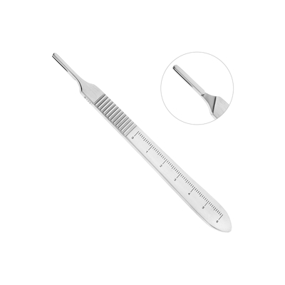 Ручка для скальпеля №3 с линейкой | Nopa Instruments (Германия)