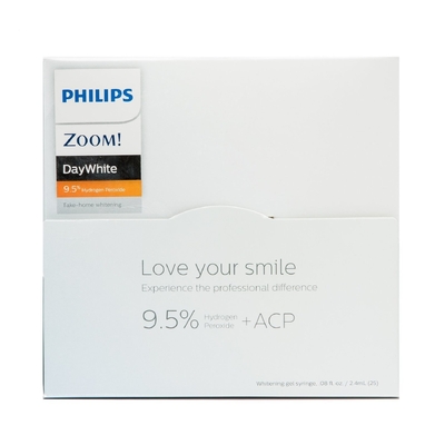 Philips Zoom! Day White 9,5% - набор для дневного домашнего отбеливания зубов (25 шприцев) | Philips (Нидерланды)