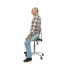 SmartStool SM03B - эргономичный стул-седло со спинкой | Smartstool (Россия)