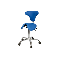 SmartStool S04B - эргономичный стул-седло со спинкой комфорт