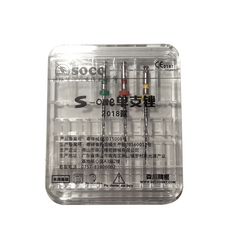 SOCO S One ассорти - машинные файлы с реципкроком, длина 25 мм, 3 шт.