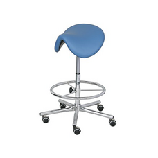 Stomadent - эргономичный стул-седло с опорой для ног