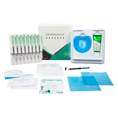 Opalescence PF 20% Doctor Kit Mint - набор для домашнего отбеливания зубов на основе 20% перекиси карбамида, с мятным вкусом | Ultradent (США)