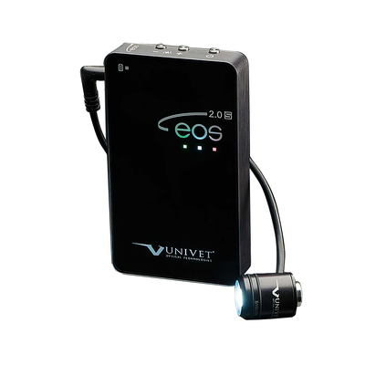 EOS 2.0S - светодиодный осветитель с карманным аккумулятором, 38000 люкс | Univet (Италия)