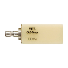 VITA CAD-Temp monoColor - блок-заготовка из акрилатполимера для CAD/CAM, для временных реставраций, одноцветная, 15,5x19x39 мм, 2 шт.