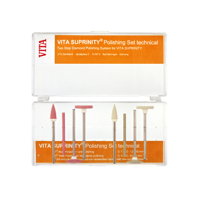 VITA SUPRINITY Polishing Set technical  - набор полиров для стеклокерамики, для прямого наконечника | VITA (Германия)