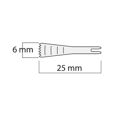 S-6 - сагиттальная пилка для наконечника S-8 S, ширина 6 мм, 5 шт. | W&H DentalWerk (Австрия)