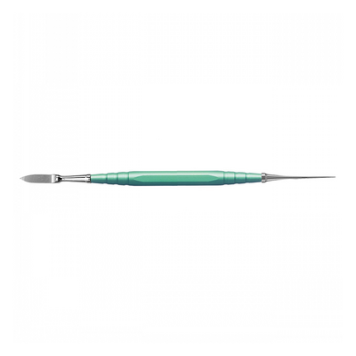Резчик зуботехнический Evan для работы с воском, двухсторонний, A1, E4, зеленая ручка | YDM (Япония)