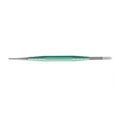 Резчик зуботехнический для работы с воском, двухсторонний, A2, С2, зеленая ручка | YDM (Япония)