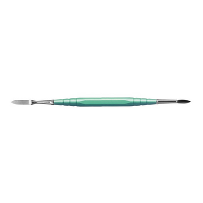 Резчик зуботехнический AT2 для работы с воском, двухсторонний, A5, A7, зеленая ручка | YDM (Япония)