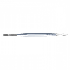 Резчик зуботехнический для работы с воском, двухсторонний, A8, A9, серебристая ручка