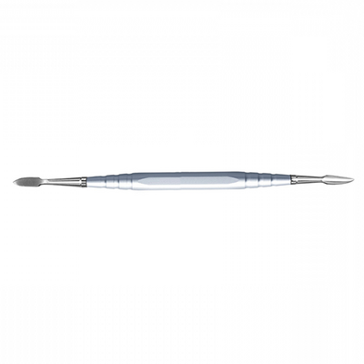 Резчик зуботехнический для работы с воском, двухсторонний, A8, A9, серебристая ручка | YDM (Япония)
