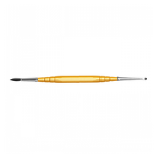 Резчик зуботехнический для работы с воском, двухсторонний, A7, AT2 B3, желтая ручка