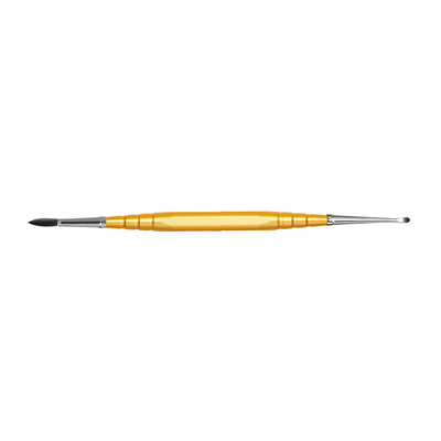 Резчик зуботехнический для работы с воском, двухсторонний, A7, AT2 B3, желтая ручка | YDM (Япония)