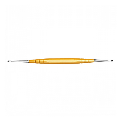 Резчик зуботехнический AT2 для работы с воском, двухсторонний, B3, B4, желтая ручка | YDM (Япония)