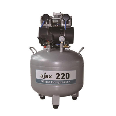 Ajax 220 - безмасляный компрессор для одной стоматологической установки, с ресивером 50 л (100 л/мин) | Ajax (Китай)